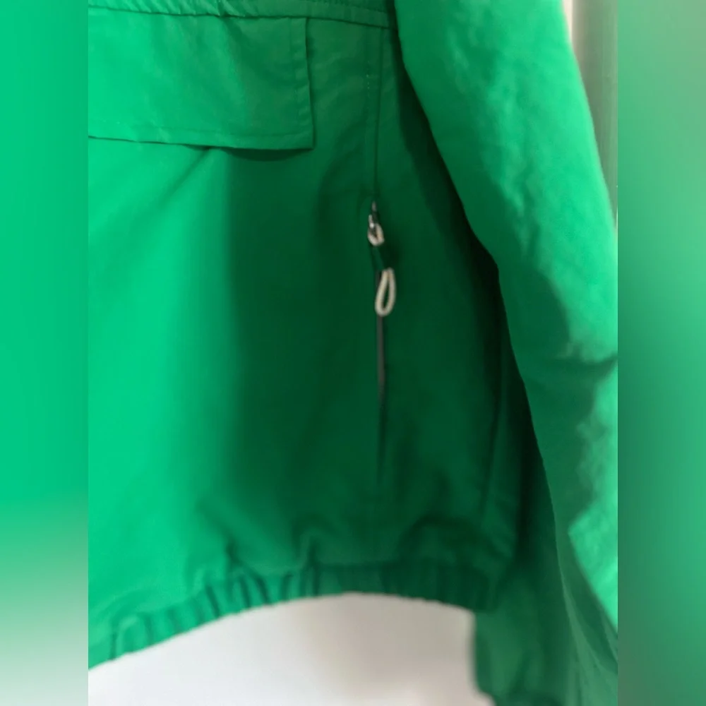 Good Good Golf Women's The Bay Windbreaker Jacket  Kelly Green Size L - Picture 8 of 16